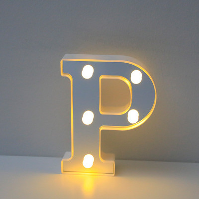 16 cm ábécé betűs LED lámpák világító szám betűs lámpák feliratkozás lámpa elemes éjszakai lámpa otthoni esküvői születésnapi dekorációhoz