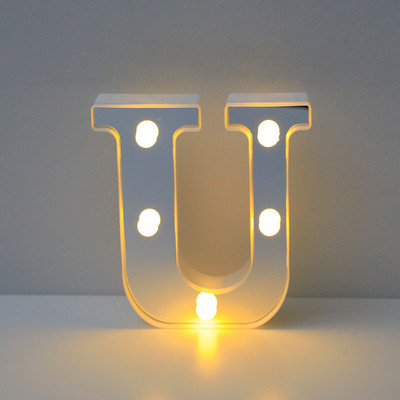 16 cm ábécé betűs LED lámpák világító szám betűs lámpák feliratkozás lámpa elemes éjszakai lámpa otthoni esküvői születésnapi dekorációhoz