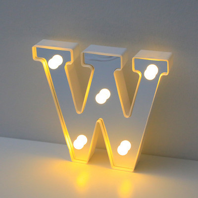 16 cm ábécé betűs LED lámpák világító szám betűs lámpák feliratkozás lámpa elemes éjszakai lámpa otthoni esküvői születésnapi dekorációhoz