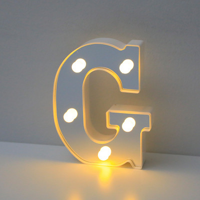 16 cm ábécé betűs LED lámpák világító szám betűs lámpák feliratkozás lámpa elemes éjszakai lámpa otthoni esküvői születésnapi dekorációhoz