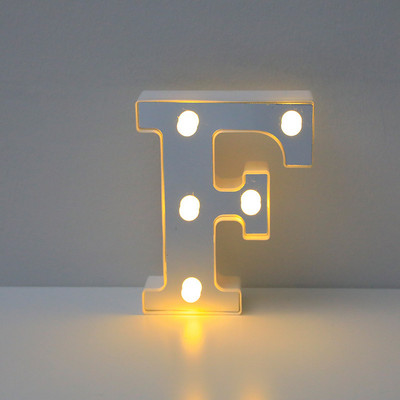 16 cm ábécé betűs LED lámpák világító szám betűs lámpák feliratkozás lámpa elemes éjszakai lámpa otthoni esküvői születésnapi dekorációhoz