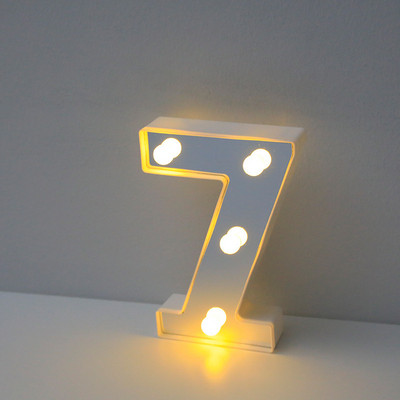 16 cm ábécé betűs LED lámpák világító szám betűs lámpák feliratkozás lámpa elemes éjszakai lámpa otthoni esküvői születésnapi dekorációhoz