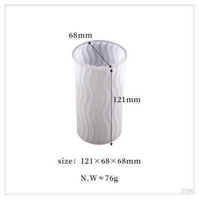 DIY Γεωμετρικό Κερί Καλούπι Σιλικόνης Ρίγα Κυλινδρικό Τριγωνικό Καλούπι Σιλικόνης Χειροποίητο Κερί Καλούπι Κεριού Προμήθειες Παραγωγής