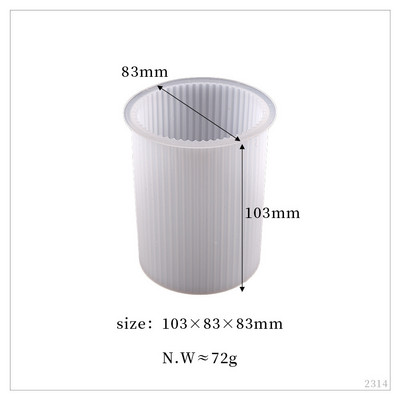 DIY Γεωμετρικό Κερί Καλούπι Σιλικόνης Ρίγα Κυλινδρικό Τριγωνικό Καλούπι Σιλικόνης Χειροποίητο Κερί Καλούπι Κεριού Προμήθειες Παραγωγής