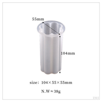 DIY Γεωμετρικό Κερί Καλούπι Σιλικόνης Ρίγα Κυλινδρικό Τριγωνικό Καλούπι Σιλικόνης Χειροποίητο Κερί Καλούπι Κεριού Προμήθειες Παραγωγής