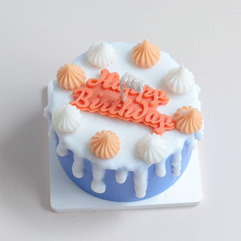 Koogikujulised silikoonküünlavormid 3D-simulatsiooniga puuviljavorm DIY šokolaadiküpsetuskoogivormid Käsitsi valmistatud käsitöötarbed