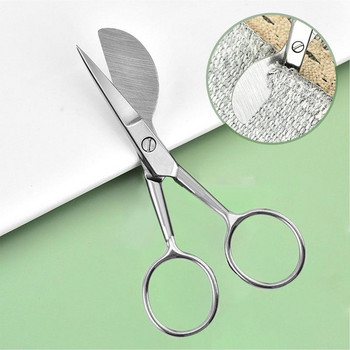 Duckbill Blade Scissors Cutting Scissors Φουντωτό χαλί Λαβή από καουτσούκ ακριβείας απλικέ Craft οικιακό εργαλείο ραπτικής χαλιών