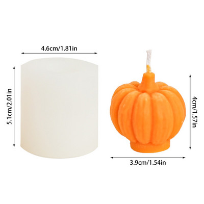 Smaidošas sejas formas ķirbja silikona veidne Halovīni Diy sveces abrazīvās putas kūkas aromterapijas ģipša dekors