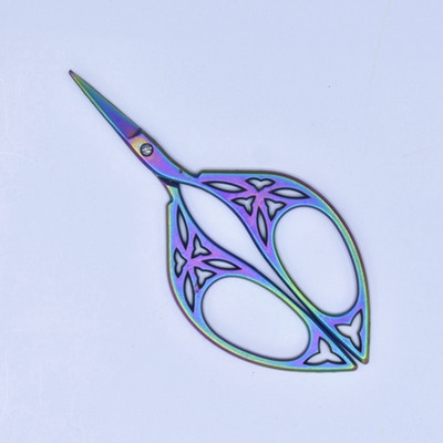 Nerūsējošā tērauda dūriens Retro vintage antīki smalki izšuvumi šūšanas drēbnieki šķērveida rokdarbu audumi rokdarbu instrumenti šūšanai