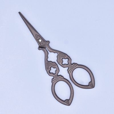 Ristpistes Retro Vintage käärid Antiikne näputöö Tikand ja õmblus käärid Käsitöö rätsep niidi kangalõikuri tööriistad