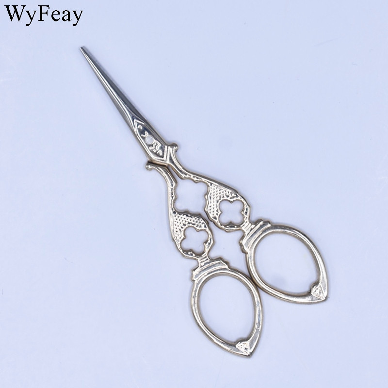 Ristpistes Retro Vintage käärid Antiikne näputöö Tikand ja õmblus käärid Käsitöö rätsep niidi kangalõikuri tööriistad