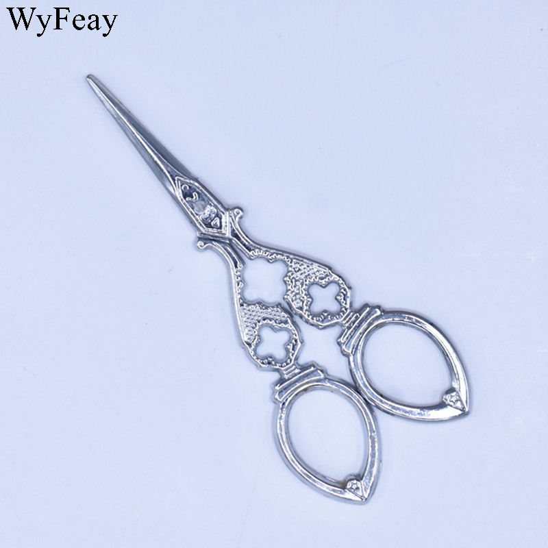 Ristpistes Retro Vintage käärid Antiikne näputöö Tikand ja õmblus käärid Käsitöö rätsep niidi kangalõikuri tööriistad