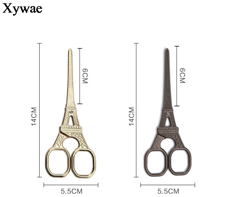 Foarfece retro Zakka din inoxidabil retro vintage, broderie, cusut, artizanat, ață textilă, instrumente de croitorie, accesorii, foarfece