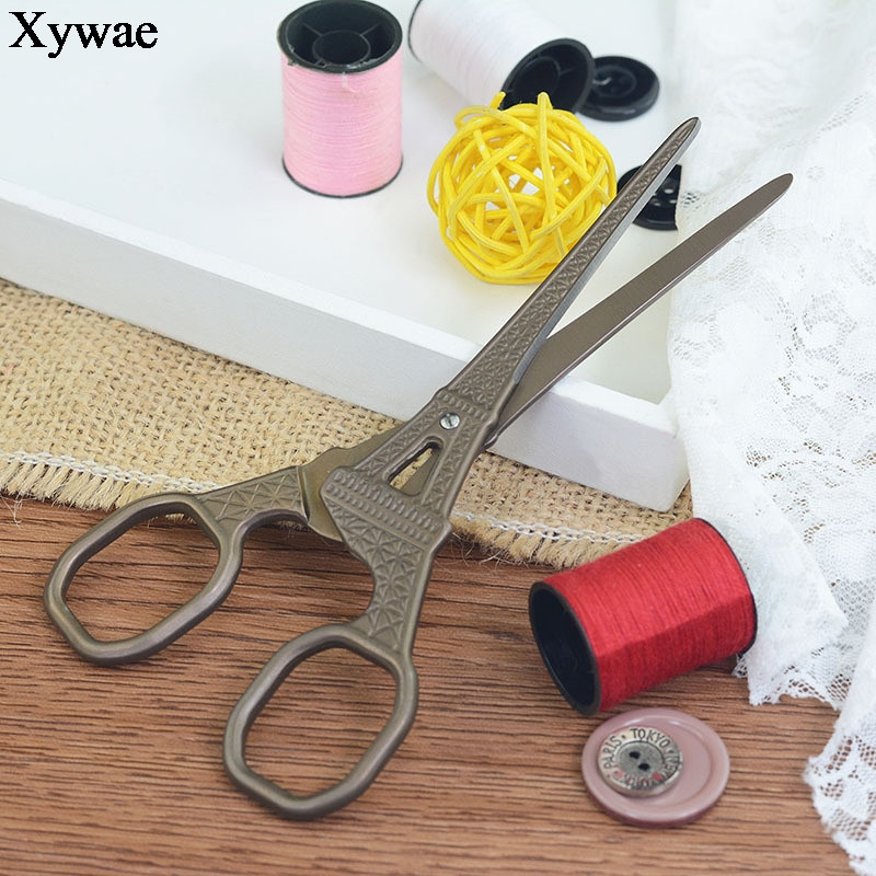 Foarfece retro Zakka din inoxidabil retro vintage, broderie, cusut, artizanat, ață textilă, instrumente de croitorie, accesorii, foarfece