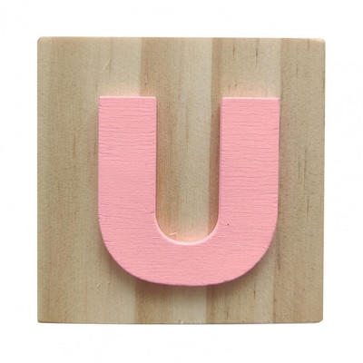 Modes koka bloki Priedes koka burtu bloki, bez skrāpējumiem, brīvi stāvošs agrīnās izglītības burtu bloks