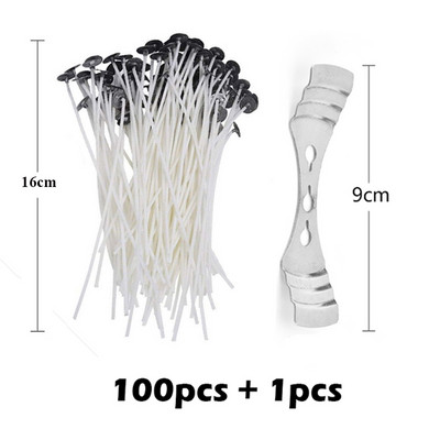1 rulonas 200 pėdų 61M baltas žvakių dagtis medvilninė žvakė austinė dagtis žvakėms pasidaryk pats ir žvakių gamybai