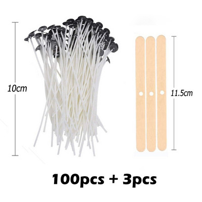 1 rulonas 200 pėdų 61M baltas žvakių dagtis medvilninė žvakė austinė dagtis žvakėms pasidaryk pats ir žvakių gamybai