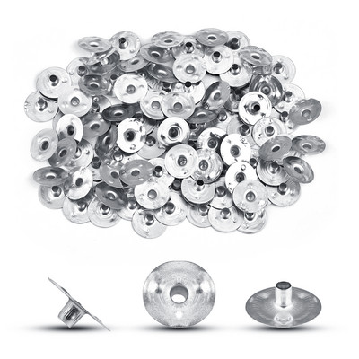 100 tk. Vastupidavad vahatatud küünlad metallist tahi hoidjad kandehoidjad sakid Tööriist DIY käsitöö Küünlataht DIY küünalde valmistamine