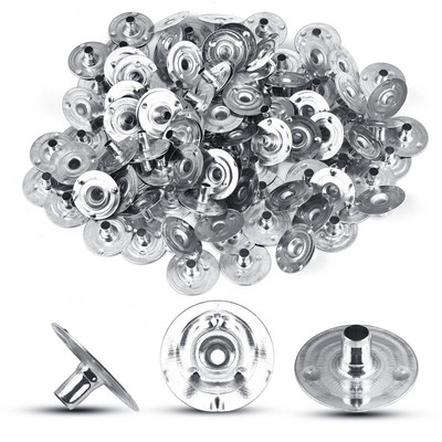 100 tk. Vastupidavad vahatatud küünlad metallist tahi hoidjad kandehoidjad sakid Tööriist DIY käsitöö Küünlataht DIY küünalde valmistamine