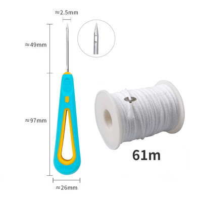 Mitmes suuruses vahatatud puuvillane niit küünlataht 103 tk/komplekt suitsuvaba tahk ja küünlahoidja küünla valmistamise komplekt tarvikud tahti klamber