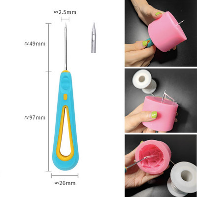 Mitmes suuruses vahatatud puuvillane niit küünlataht 103 tk/komplekt suitsuvaba tahk ja küünlahoidja küünla valmistamise komplekt tarvikud tahti klamber