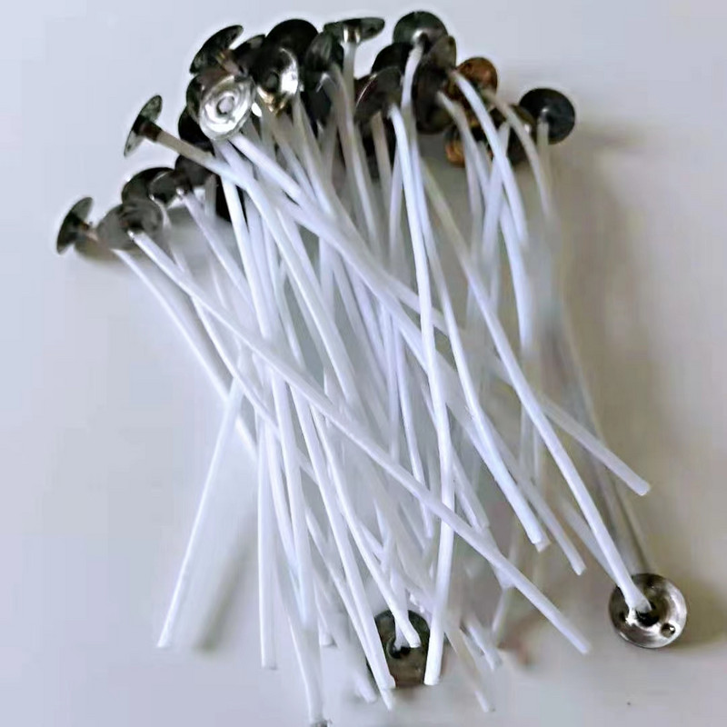 Mitmes suuruses vahatatud puuvillane niit küünlataht 103 tk/komplekt suitsuvaba tahk ja küünlahoidja küünla valmistamise komplekt tarvikud tahti klamber