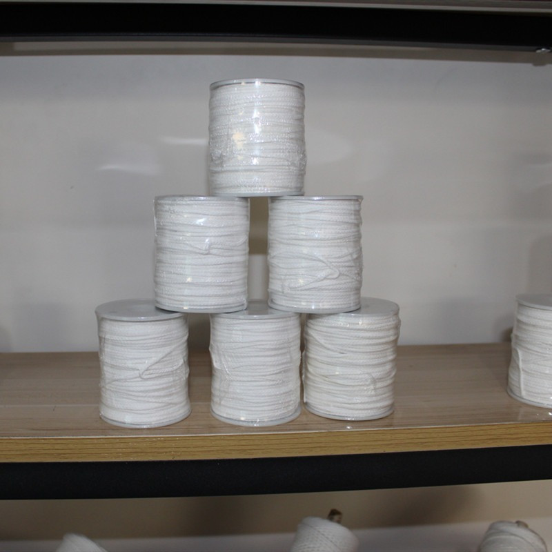 DIY vahasüdamik 61 M pikk puuvillane kootud küünlalamp Wick küünla tarvikud küünallamp tahk küünalde valmistamise komplekt küünallamp taht