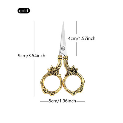 LMDZ 1tk Vintage kääriõmblustööriist Tailor Käsitöö Tikand Kangas Euroopa Retro klassikaline Antiik käsitöö õmblustööriist