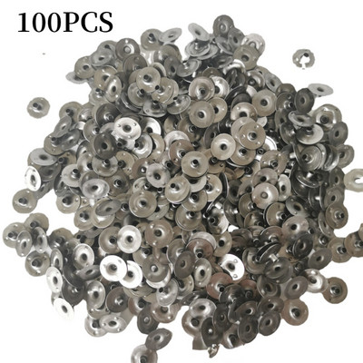 2,6-20cm 50/100 TK puuvillane küünlatahtide komplekt Suitsuvaba vaha Puhas puuvillasüdamik DIY küünla valmistamise eelvahatatud taht küünlatarvikute tööriist