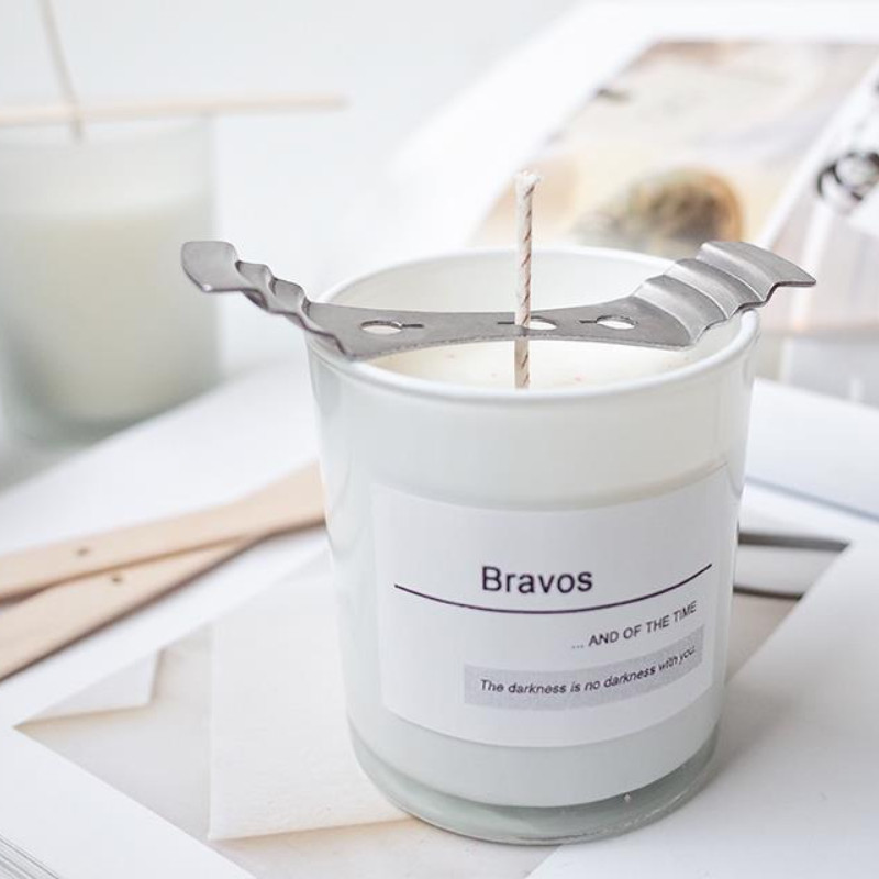 2,6-20cm 50/100 TK puuvillane küünlatahtide komplekt Suitsuvaba vaha Puhas puuvillasüdamik DIY küünla valmistamise eelvahatatud taht küünlatarvikute tööriist