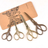 NERRECEAB Klassikaline õmblemine Tikand käärid Kangas DIY Käsitöö Kunst rist käsitöö Rätsep Vintage õmblus Retro Lõik