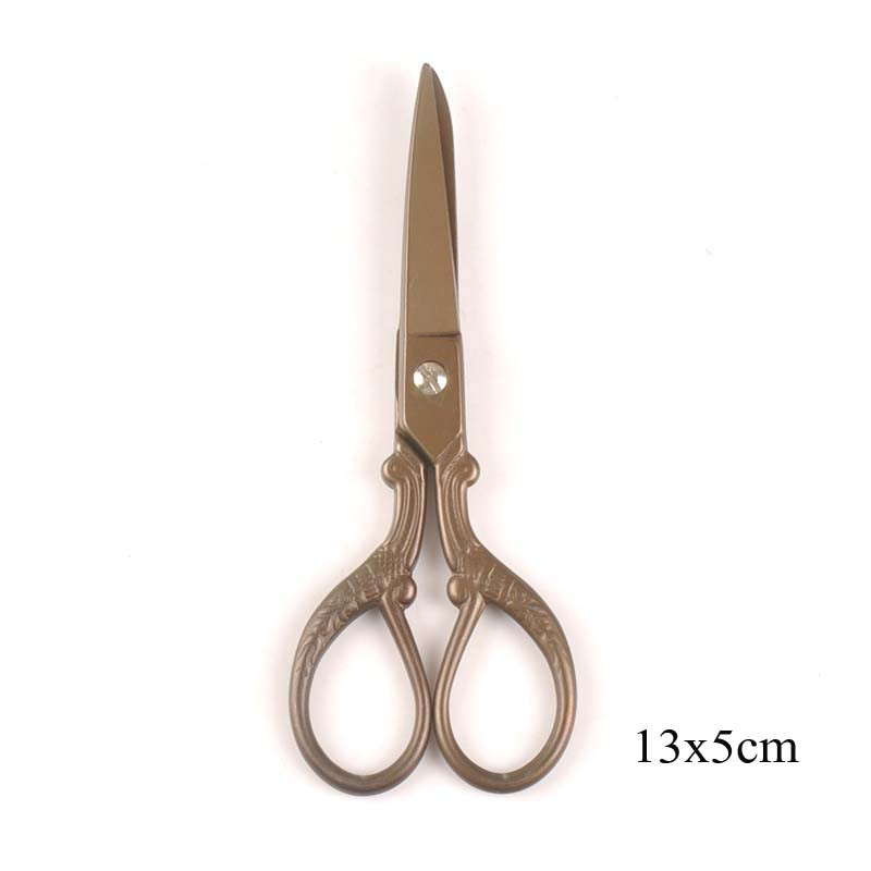 NERRECEAB Klassikaline õmblemine Tikand käärid Kangas DIY Käsitöö Kunst rist käsitöö Rätsep Vintage õmblus Retro Lõik