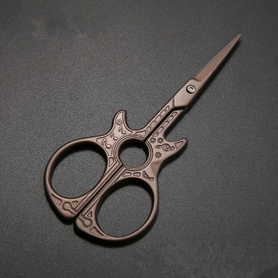 Kitarrikäärid Käsitöö Tikand Ristpistes Retro Classic Vintage Antiik Rätsepa Õmbluskäärid Käsitöö Vintage