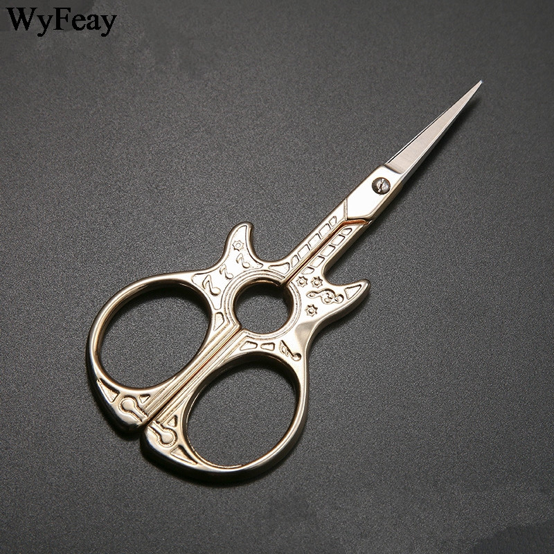 Kitarrikäärid Käsitöö Tikand Ristpistes Retro Classic Vintage Antiik Rätsepa Õmbluskäärid Käsitöö Vintage