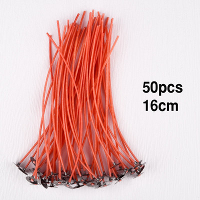 4–20 cm 50 GAB kokvilnas sveču daktis bezdūmu vaska tīra kokvilnas serdeņa sveču izgatavošanas rīks, kas iepriekš vaskots.