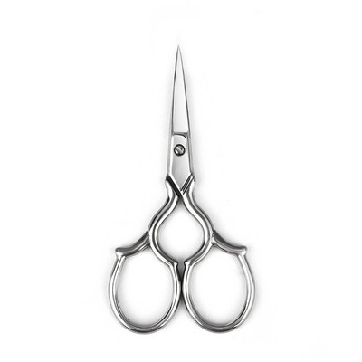 Vintage nerūsējošā tērauda šķēres drēbnieku apgriešanas šķēres Audumu rokdarbi izšūšana grieznes diegu adīšanas šūšanas rīks