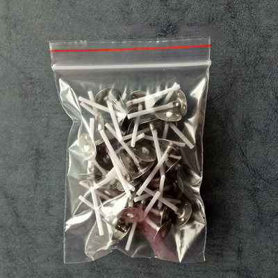 50gab/maiss Sveču daktis Biezs DIY Roku darbs Sveču izgatavošanas Piederumi Materiāls Bezdūmu Lampas serde Bieza Vaska Dakti Ziemassvētki