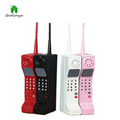 Baras Retro senovinis telefono modelis Namų apdaila Amatai Papuošalai Kavinės apdaila Retro staliniai kompiuteriai Rankiniai telefonai Amatai