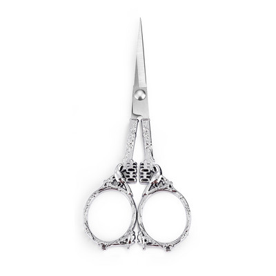 Roostevabast terasest õmbluskäärid Hiina vintage tikandid rätsepakäärid paberilõiked kanga akende kaunistamiseks isetegemise õmblustööriist