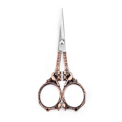 Roostevabast terasest õmbluskäärid Hiina vintage tikandid rätsepakäärid paberilõiked kanga akende kaunistamiseks isetegemise õmblustööriist