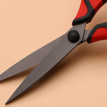 Шивашки ножици от неръждаема стомана за нож за хартия, ръкоделие, бродерия, канцеларски материали, противоплъзгаща се дръжка, ножица, шевни принадлежности