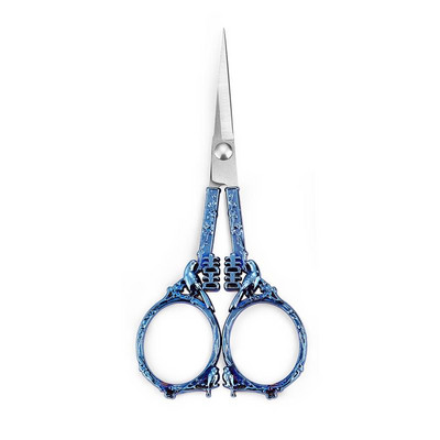 Foarfece de epocă din oțel inoxidabil Cusut pentru țesături Finisaj galvanizat Foarfece pentru urci din oțel inoxidabil/aliaj de zinc