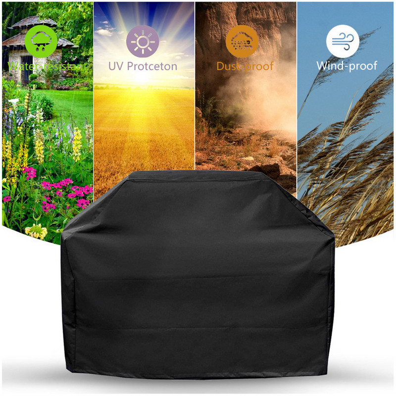Āra grila pārsegs putekļu necaurlaidīgs Weber Heavy Duty Charbroil grila pārsegs Lietus aizsargājošs āra grila pārsegs BBQ piederumi