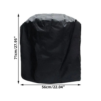 BBQ grila pārsegs ūdensizturīgs pretputekļu Weber āra grila pārsegs Lieljaudas Charbroil grila pārsegs 8 izmēru bārbekjū piederumi