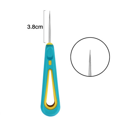 DIY küünla valmistamise tööriist ümmarguse auguga koonuse heegeldatud käsitsi puur silikoonvormi jaoks praktiline vidina stantsimise küünla abitööriist