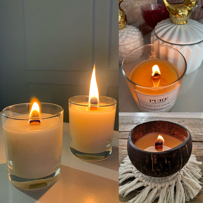 200 gab. Sveču daktis uzlīmes Līmējošas karstumizturīgas putas abpusēja lente vaskam Fiksēta pamatnes turētāja statīva sveču izgatavošanas piederumi