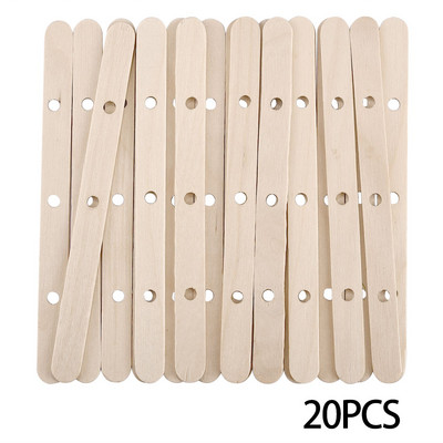 Ξύλινη βάση στήριξης πυρήνα κεριού Κερί σόγιας για κεριά Αρωματοθεραπεία Εργαλείο κατασκευής κεριών Προμήθειες κατασκευής κεριών Συσκευή κεντραρίσματος με φυτίλι