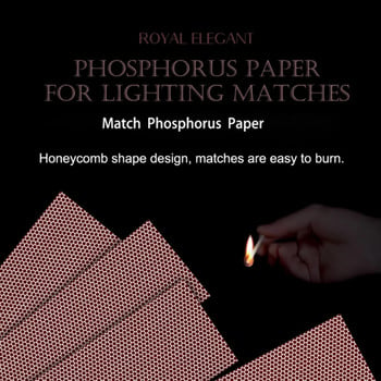 Αυτοκόλλητο Matchstick Striker DIY Rectangle Adhesive matches Skin Flame Χαρτί φωσφόρου Φύλλο φωσφόρου DIY Αξεσουάρ κεριών αρωματοθεραπείας