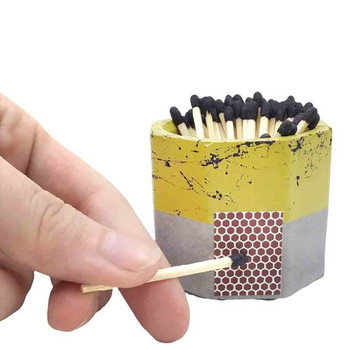 Matchstick Striker Sticker DIY Rectangle Adhesive Matches Skin Flame Paper Phosphor Sheet Направи си сам Ароматерапевтична свещ Аксесоари