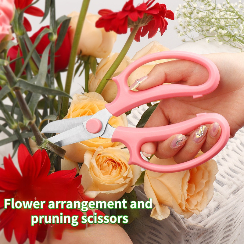 Ziedu atzarošanas šķēres Dārza šķēres Sadzīves puķu šķēres Stādīšanas instrumenti Ziedu kārtošanas šķēres Dārza instrumenti